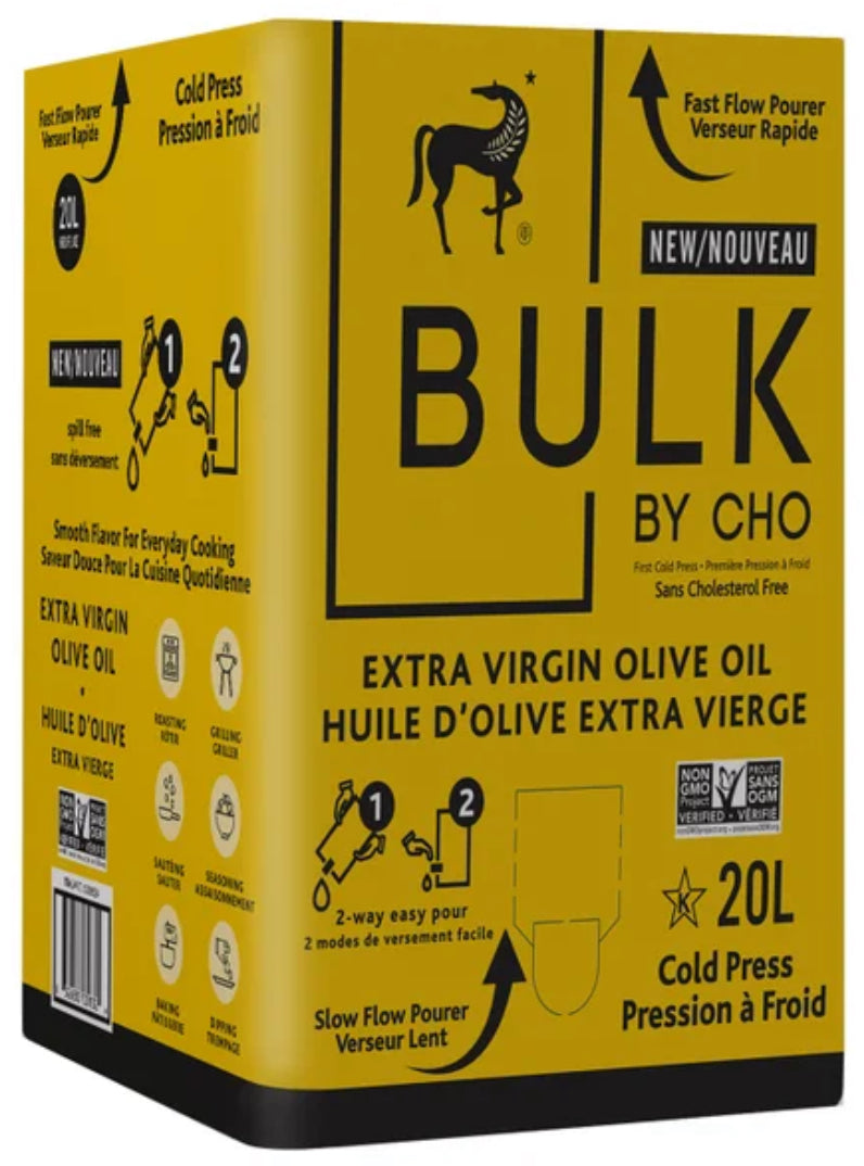 Bulk by Cho Extra Virgin Olive Oil, 20 L