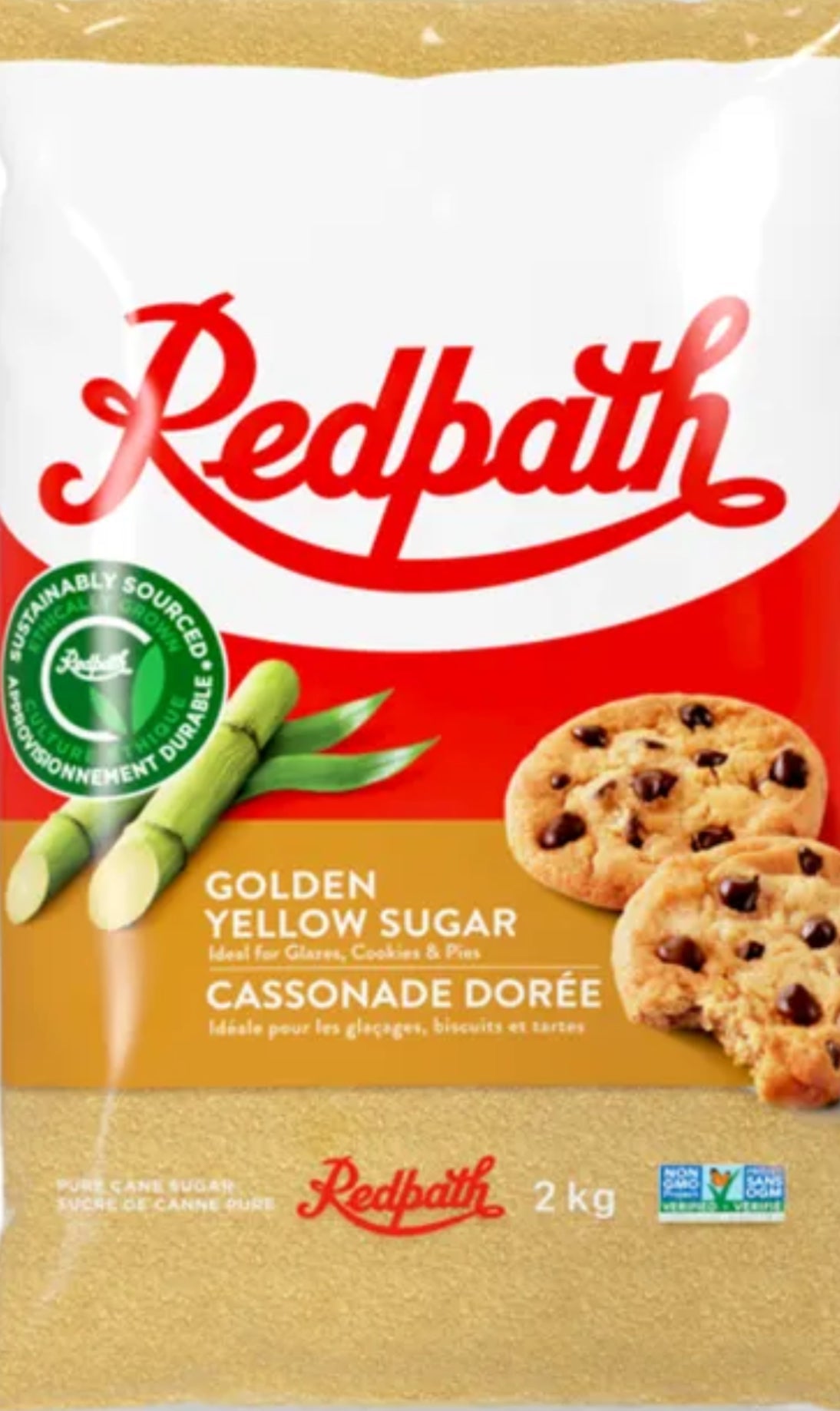 Redpath Golden Yellow Sugar 2 kg