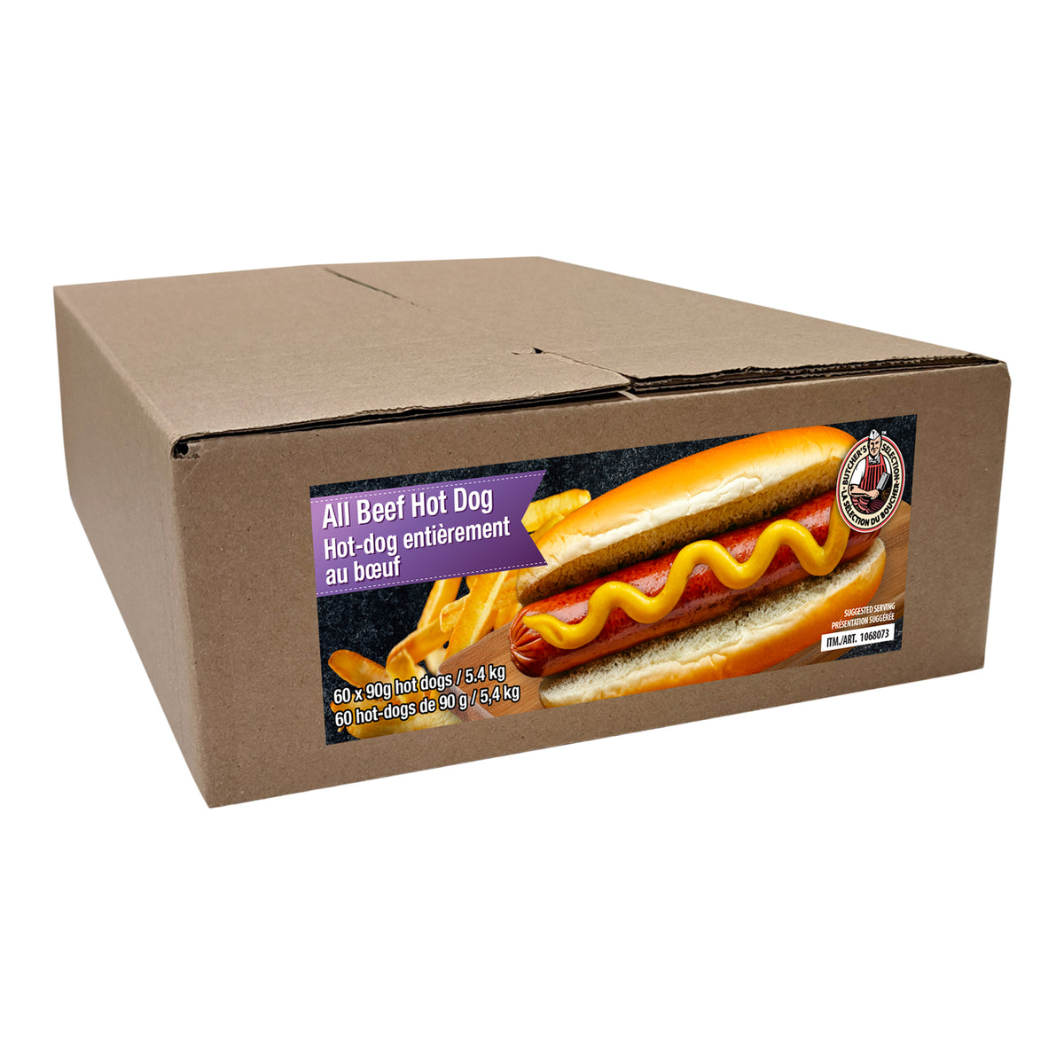 BUTCHER'S SELECTION
ALL BEEF HOT DOG
5.4 kg