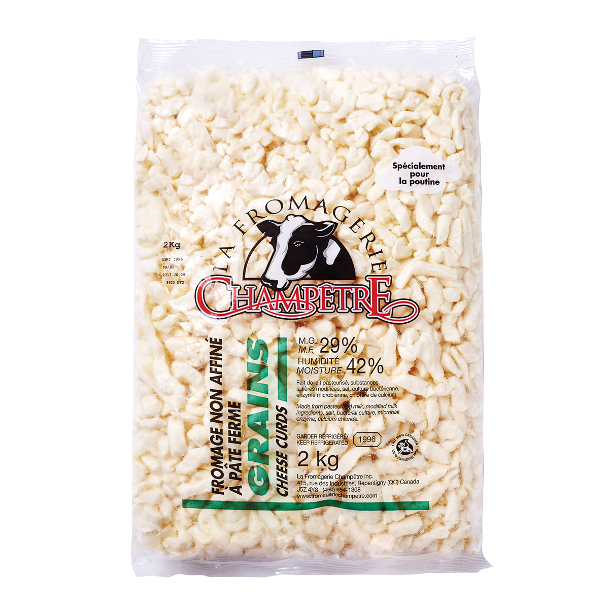 FROMAGERIE CHAMPETRE
CHEESE CURDS