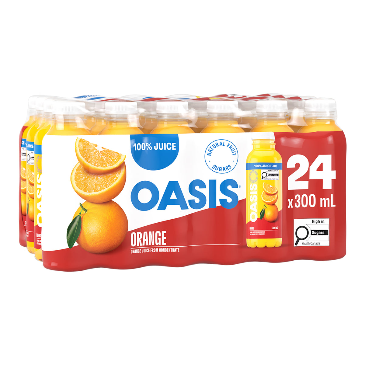 Oasis Orange Juice — 24 × 300 mL