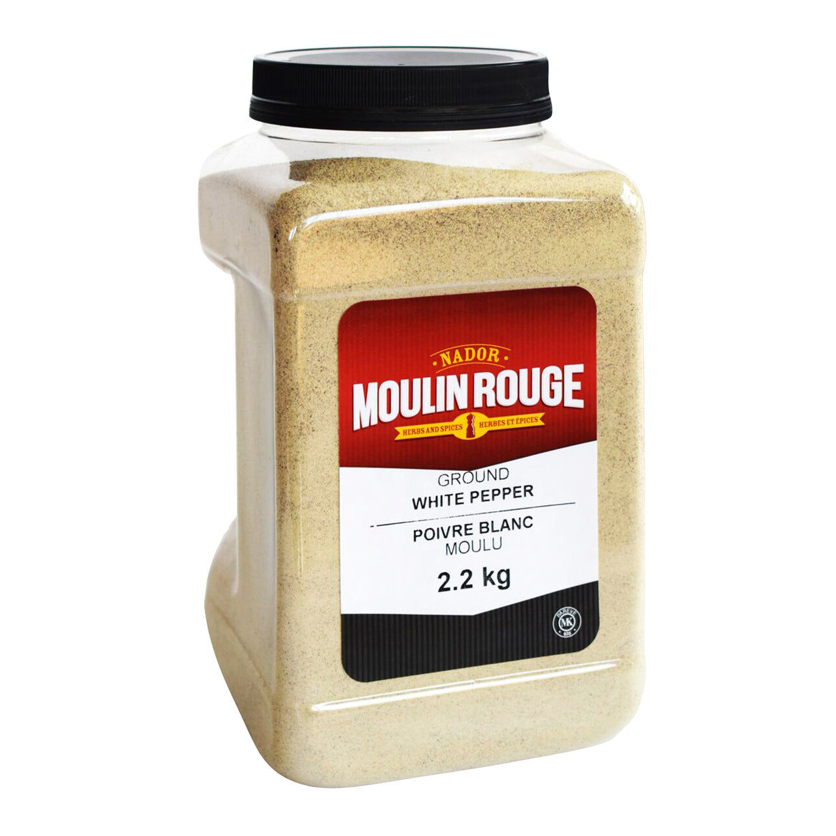 Moulin Rouge Ground White Pepper (2.2 kg)