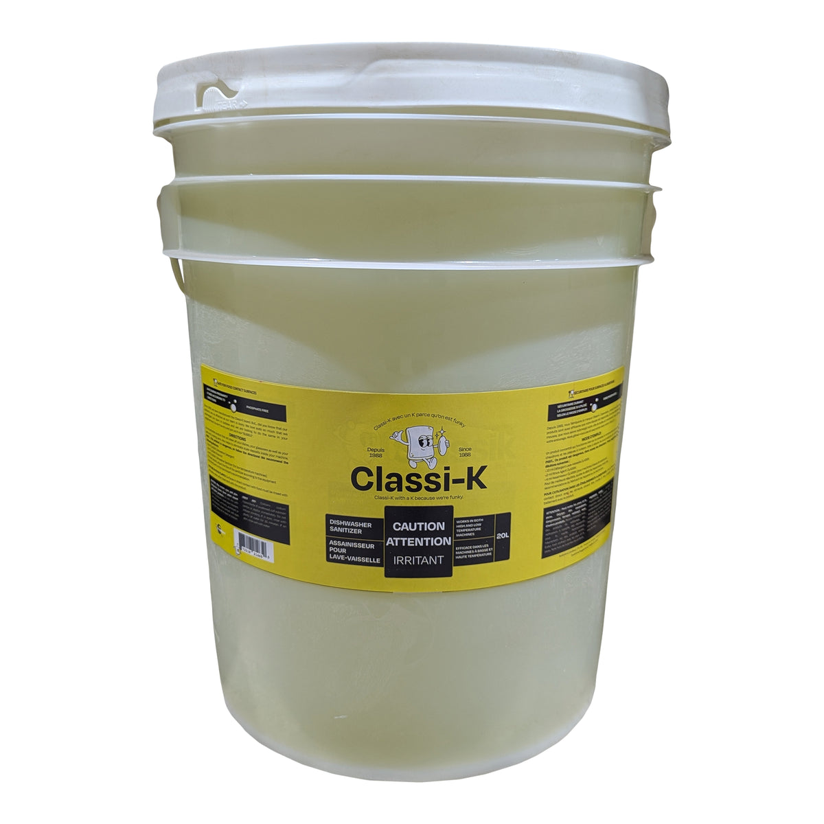 CLASSI-K Dishwasher Sanitizer
20L