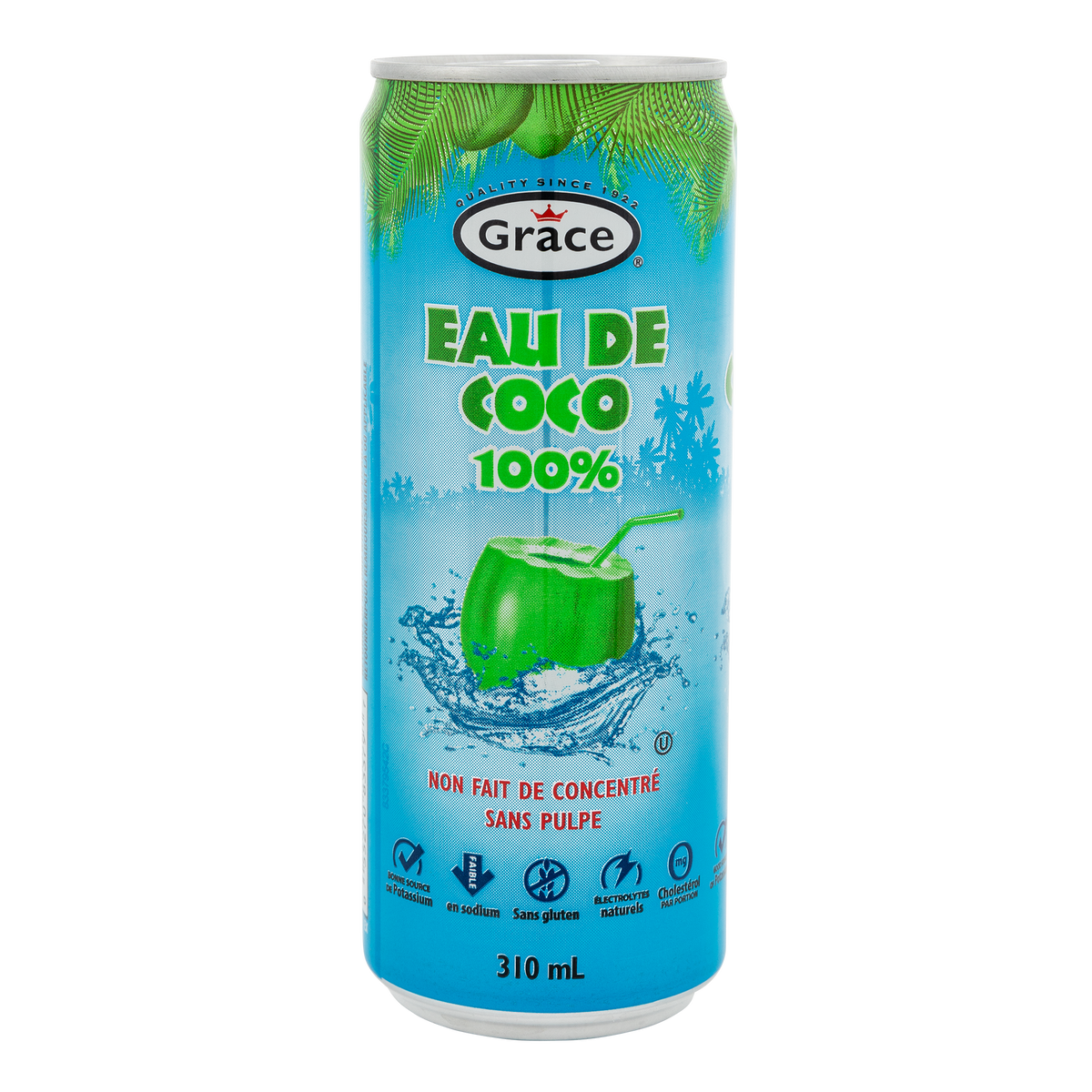 Grace 100% Pure Coconut Water
24 × 310 mL