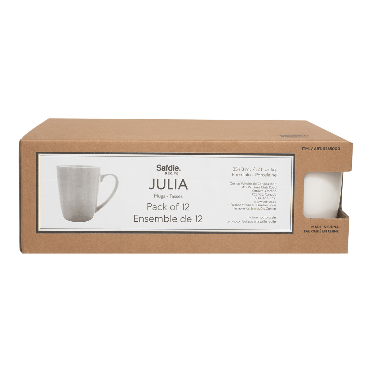 Safdie Julia 12 oz Mugs
12 Pack