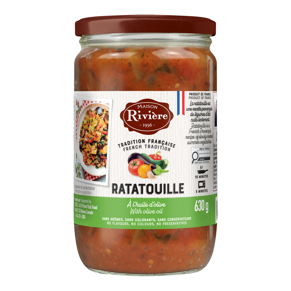 MAISON RIVIERE
RATATOUILLE
3 x720 mL