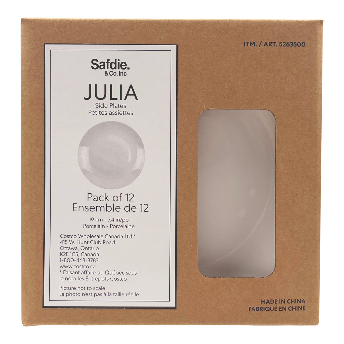 Safdie Julia Side Plate Pack of 12