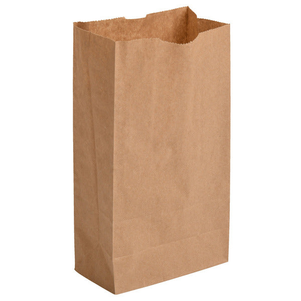 BROWN GROCERY BAG 5LB PACK OF 500