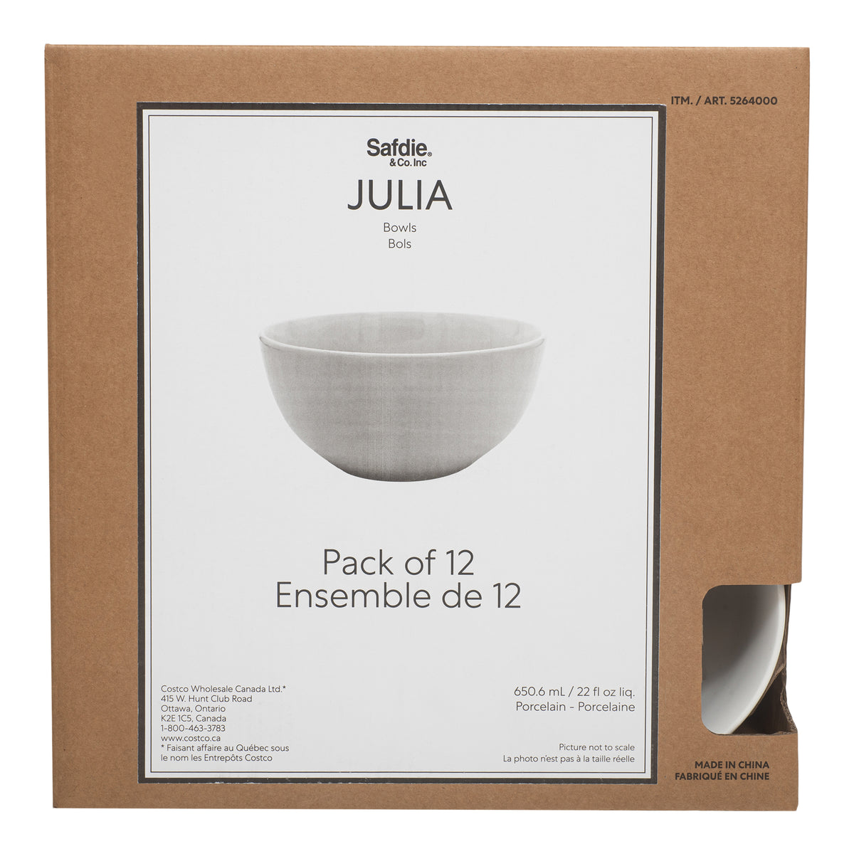 Safdie Julia Bowls
12 Pack