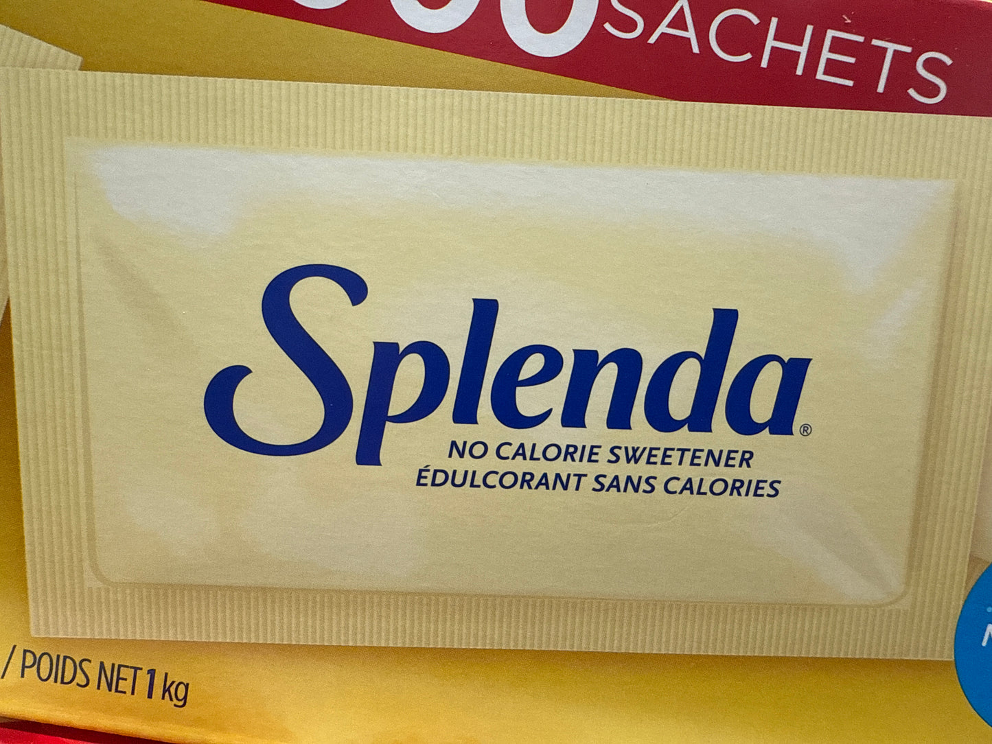 Splenda 1000 sachets