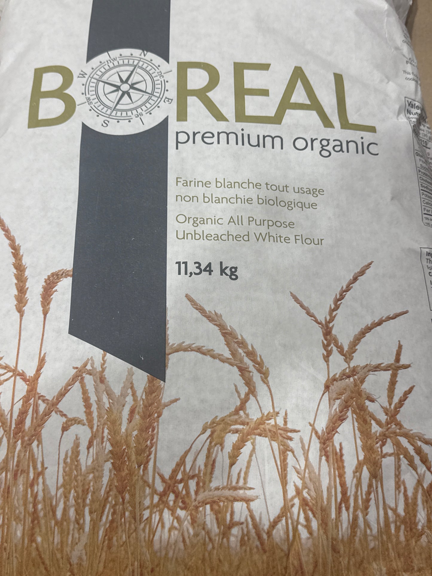 Boreal Organic Flour 11.34 kg