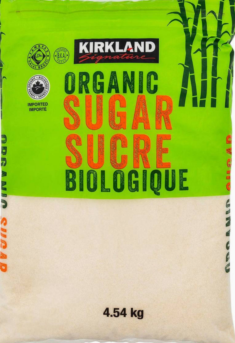 Kirkland Signature Organic Cane Sugar 4.54 kg