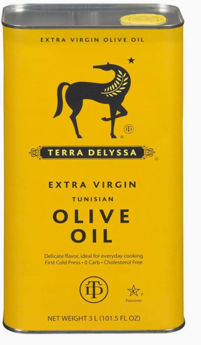 Terra Delyssa Extra Virgin Olive Oil, 3 L