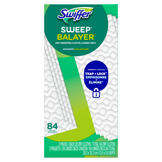 SWIFFER
SWEEPER DRY CLOTHS
PACK OF 84
