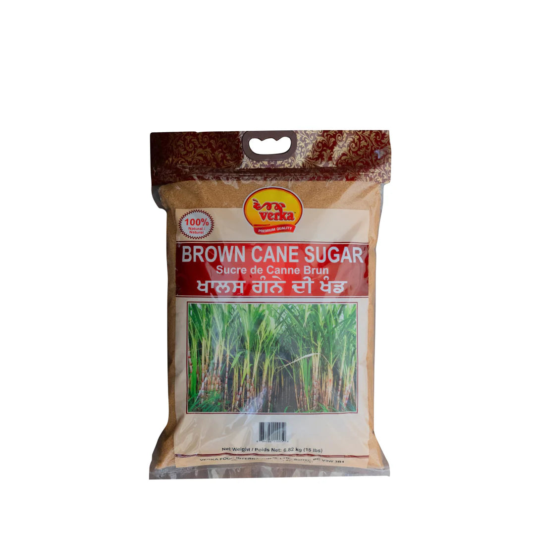 Verka Brown Cane Sugar 6.8 Kg
