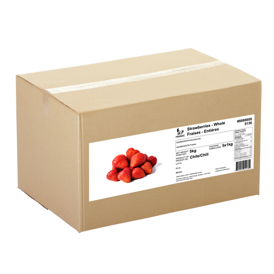 Fennec Frozen Whole Strawberries
5 x 1 kg