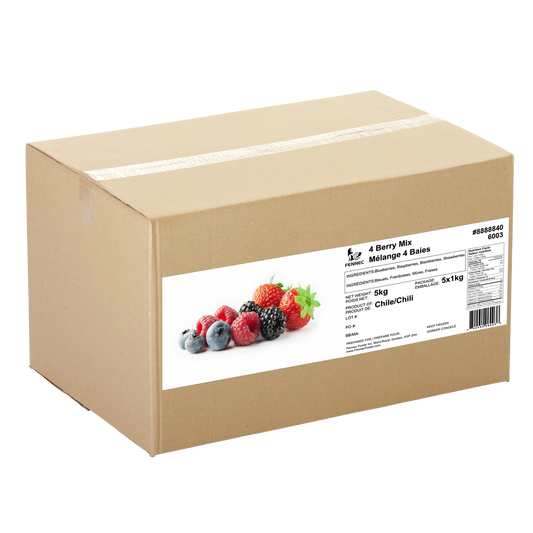Fennec Frozen Four Berry Mix
5 x 1 kg