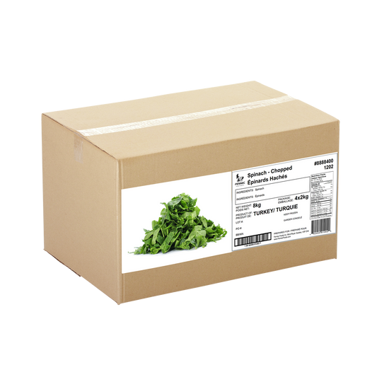 Fennec Frozen Chopped Spinach
4 x 2 kg