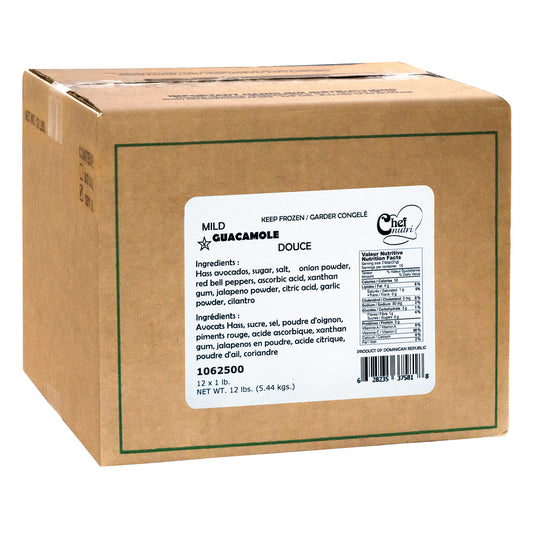 Chef Nutri Frozen Guacamole
12 × 454 g
