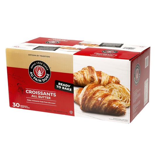 Bridor Butter Croissants, 30 × 70 g