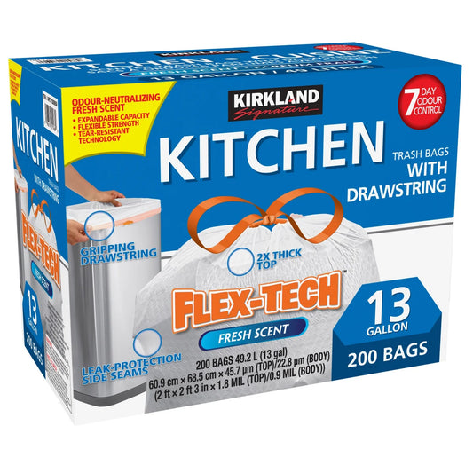 Kirkland Signature Scented Kitchen Bags, Pack of 200