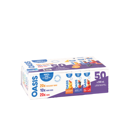 Oasis Assorted Juices (50 × 200 mL)