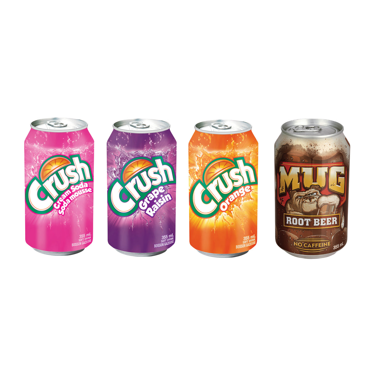 Crush Rainbow Pack, 32 × 355 mL