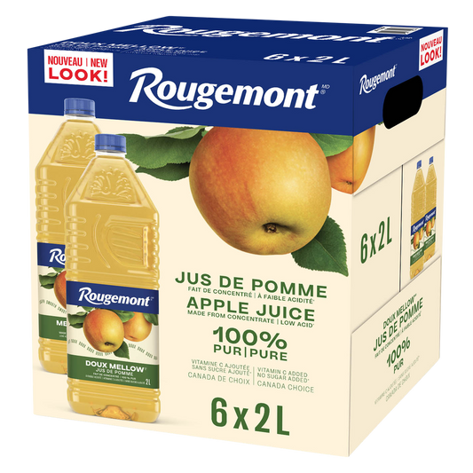 Rougemont Apple Juice — 6 × 2 L