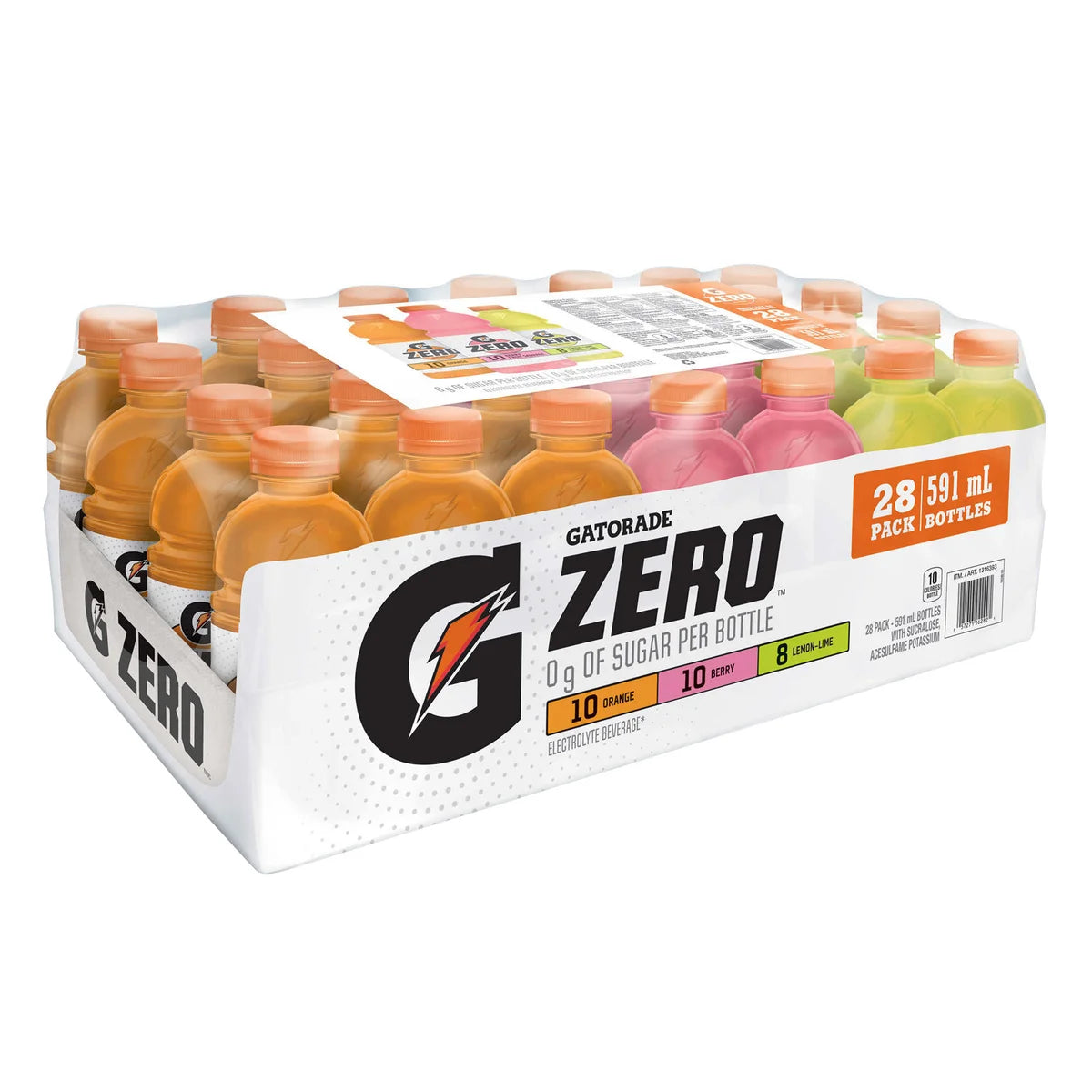 Gatorade Zero Sports Drink — 28 × 591 mL