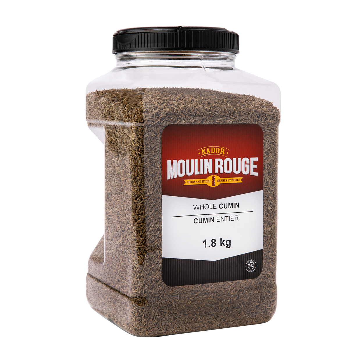 Moulin Rouge Whole Cumin Seeds, 1.8 kg