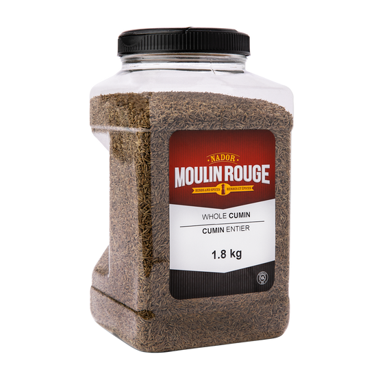 Moulin Rouge Whole Cumin Seeds, 1.8 kg