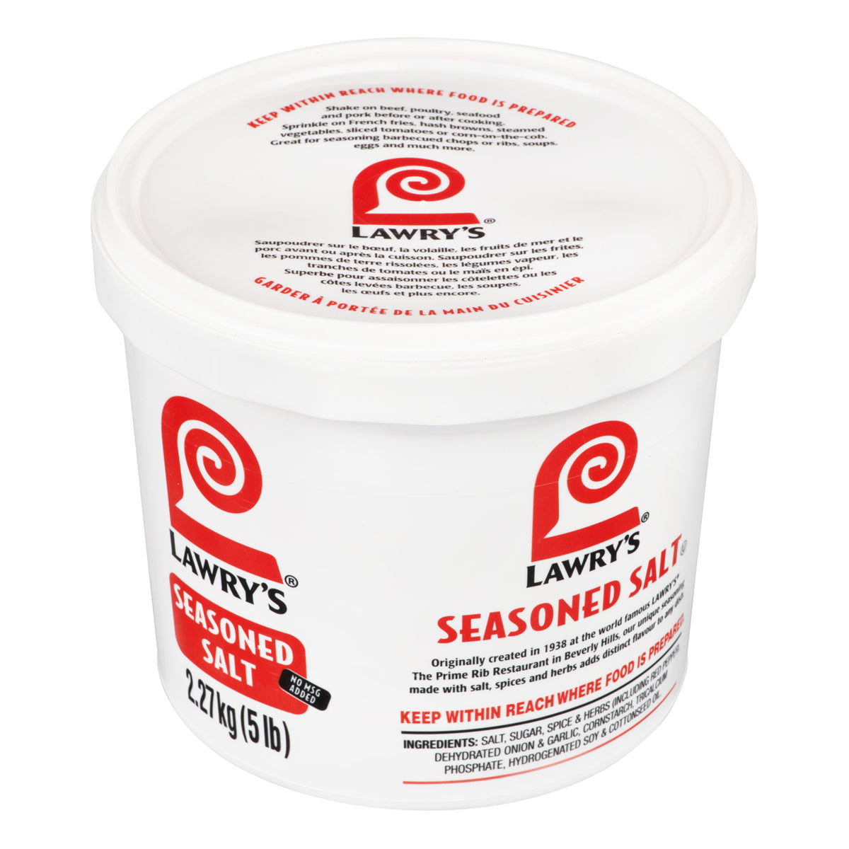 Lawry’s Seasoned Salt – 2.27 kg