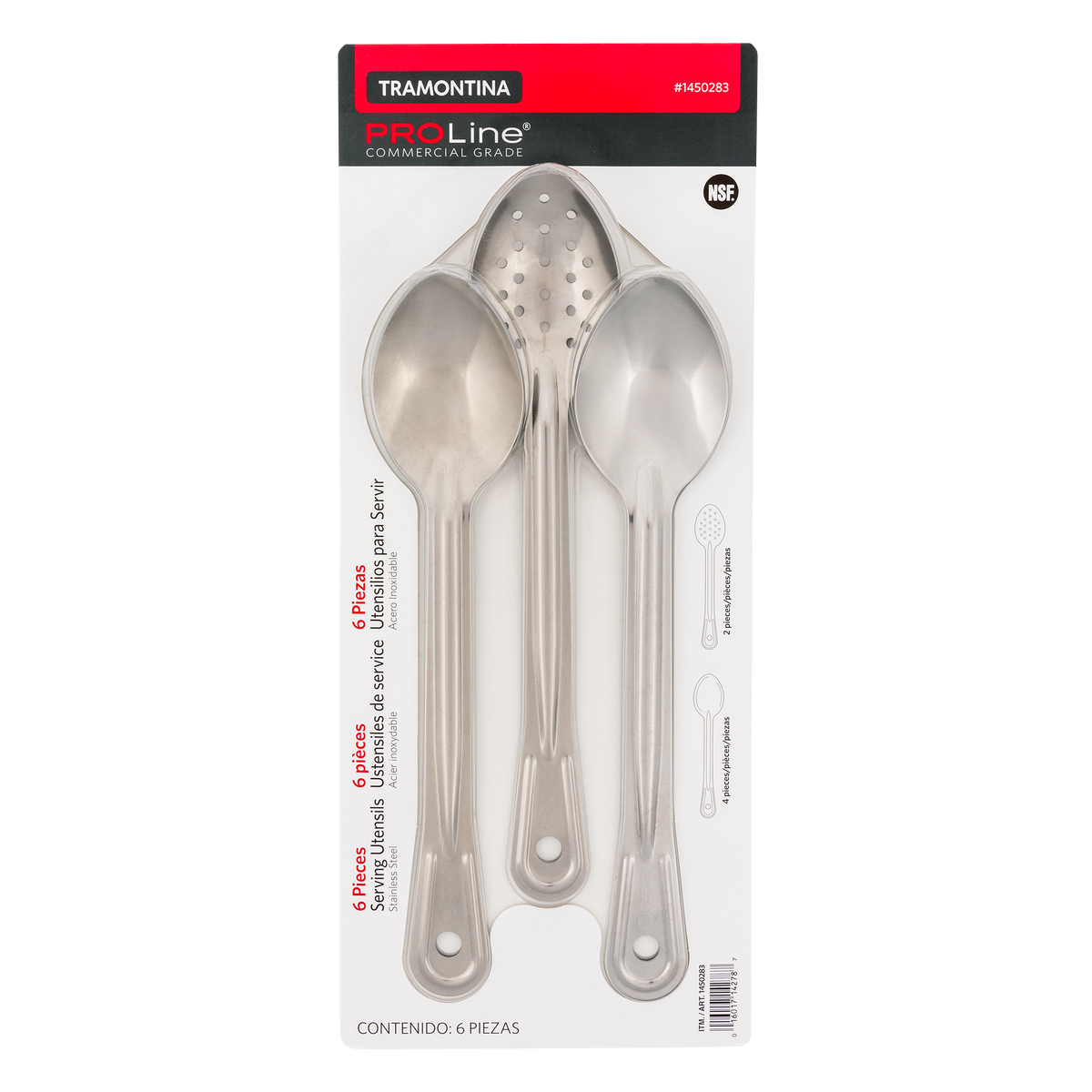 Tramontina Serving Utensils
6 Pieces