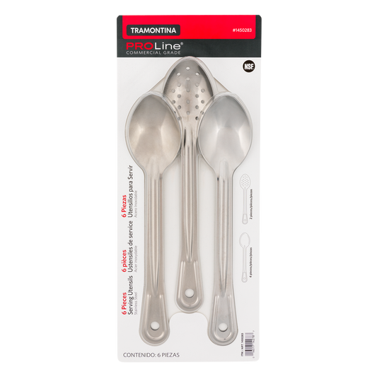 Tramontina Serving Utensils
6 Pieces