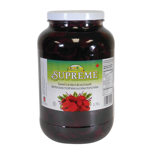 Supreme Sliced Pickled Beets
3.78 L