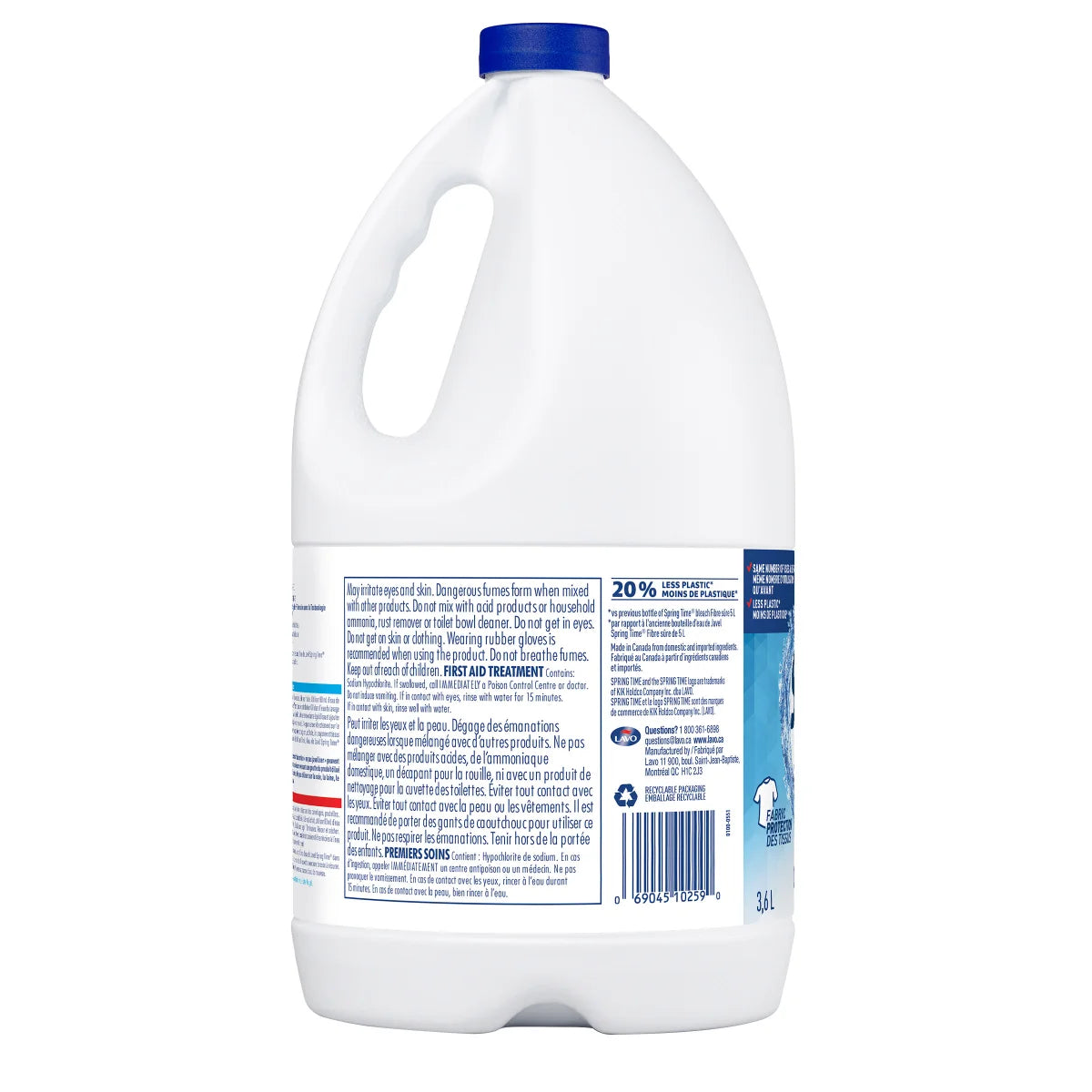 Springtime Bleach, 3 x 3.6 L