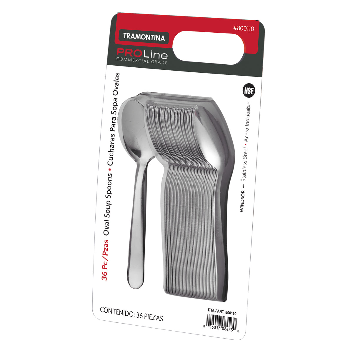 Tramontina ProLine Oval Soup Spoons
Pack of 36
