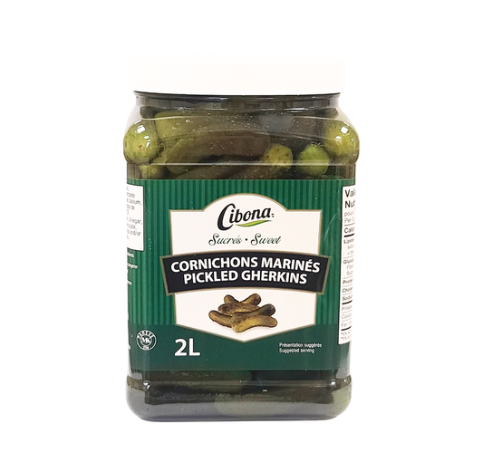 SWEET PICKLED GHERKINS
AL