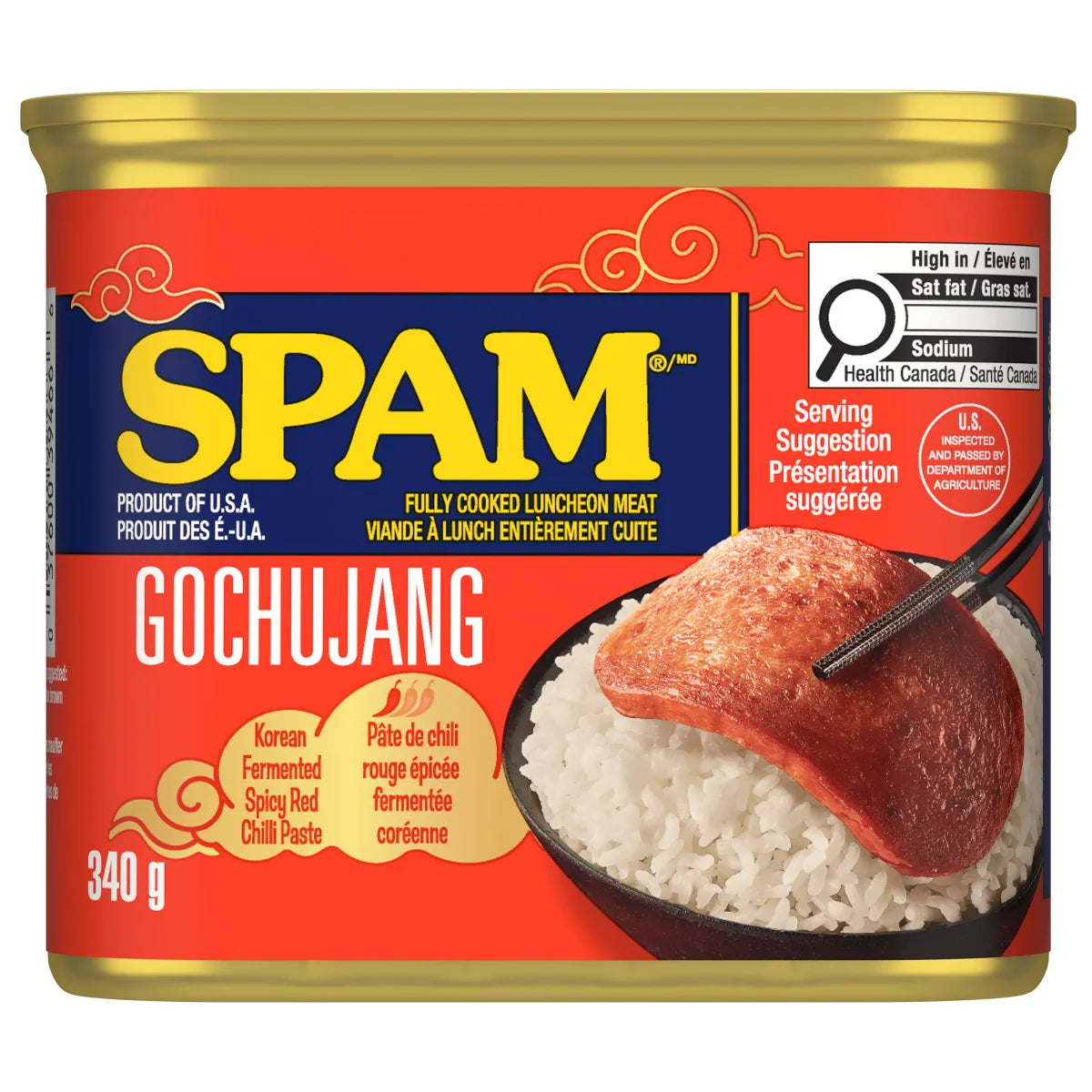 SPAM GOCHUJANG
LUNCHEON MEAT
4X 340g