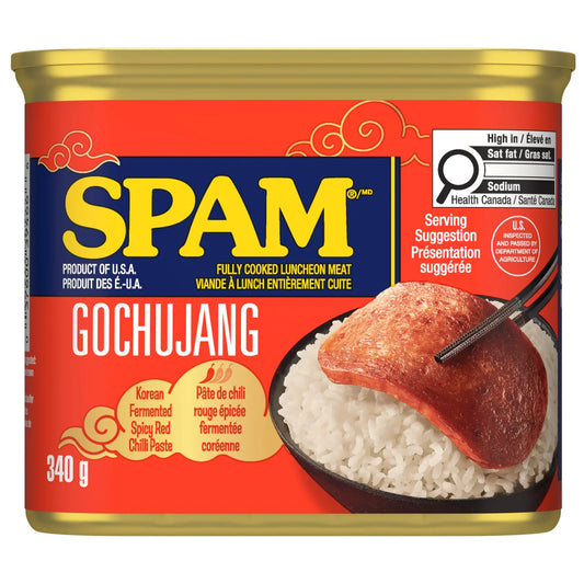 SPAM GOCHUJANG
LUNCHEON MEAT
4X 340g