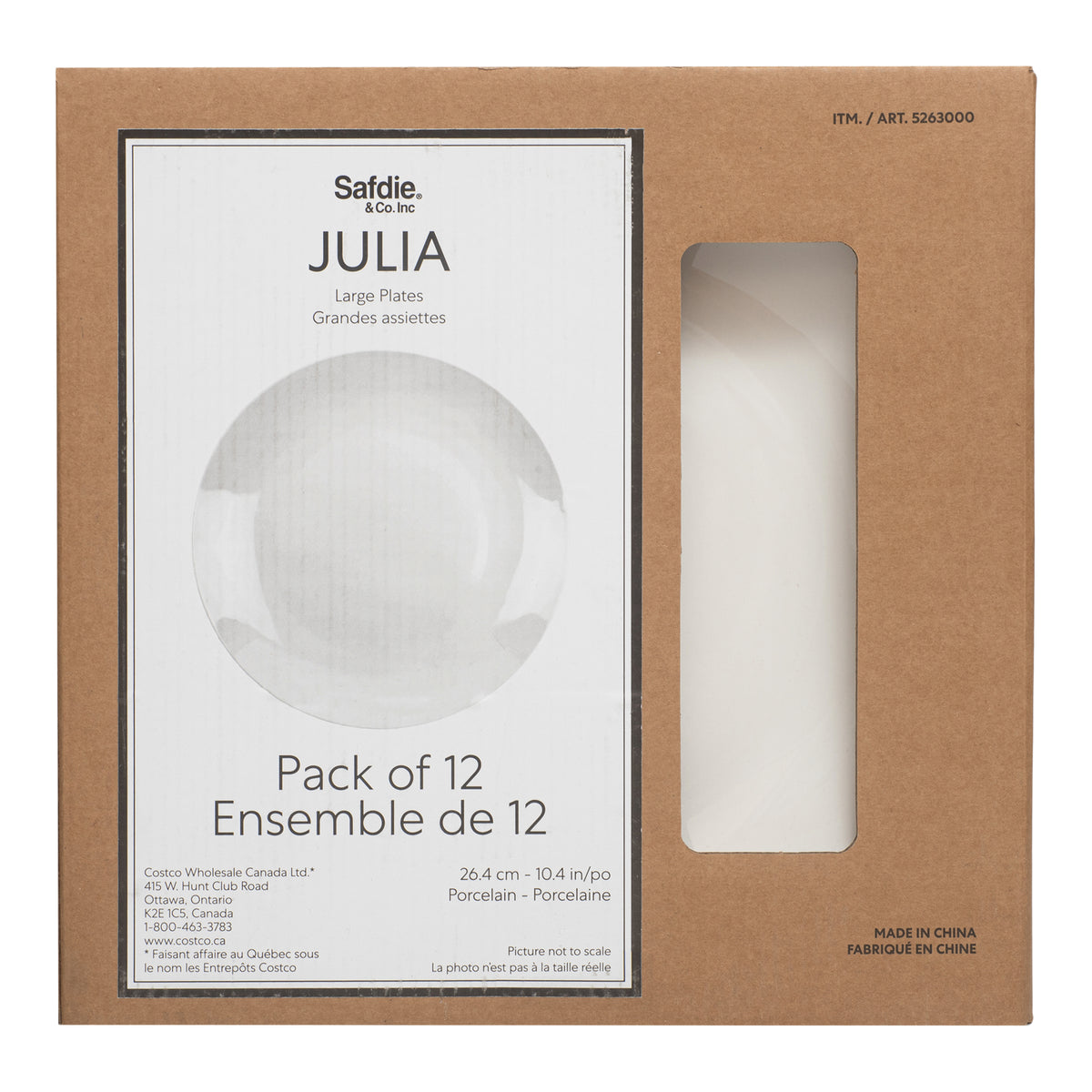 Safdie Julia Large Dinner Plates
12 Pack