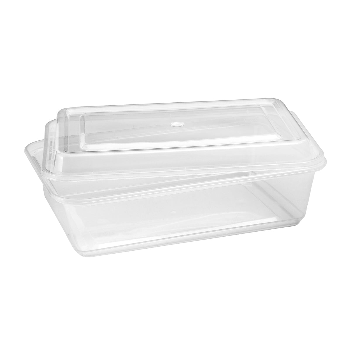 Café Express 42-oz Rectangular Containers with Lids
Pack of 50