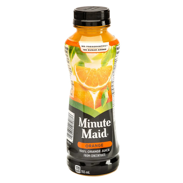 Minute Maid Orange Juice, 12 x 355 mL