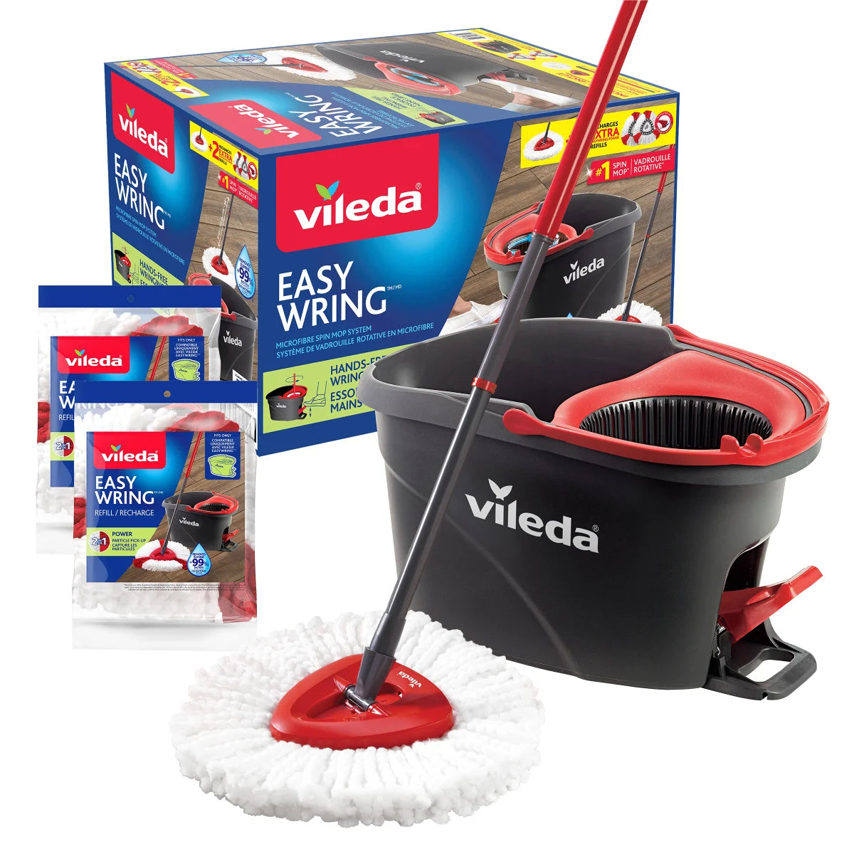 Vileda EasyWring Spin Mop and Bucket System