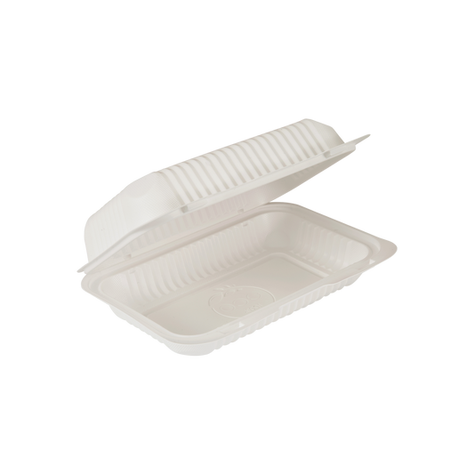 Resto Hinged MFPP Container 8 in × 8 in
Pack of 150