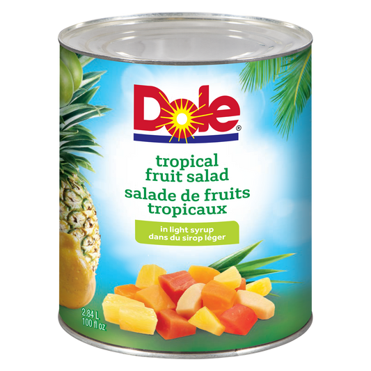 Dole Tropical Fruit Salad in Light Syrup
2.84 L